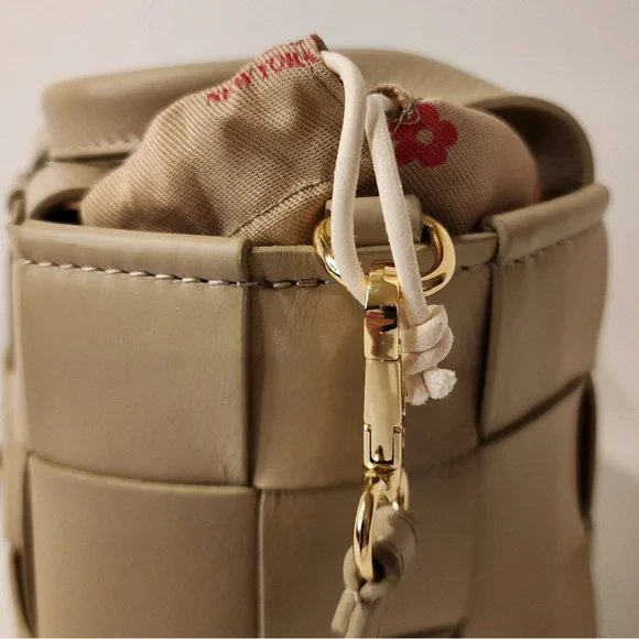 Persaman New York Italy Made Selma Genuine Leather Tiny Tote/Shoulder Bag NWOT - Picture 14 of 16